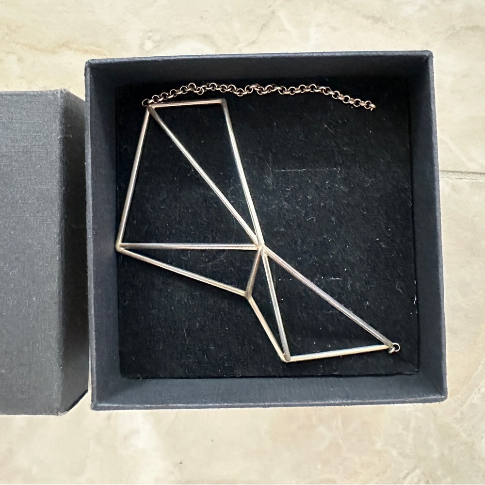 Maria Ninot Geometric Necklace